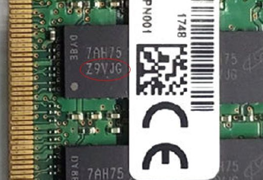 鎂光內(nèi)存條怎么查真?zhèn)?/></p>
<p>可以得知FBGA代碼為：Z9VJG</p>
<p>接下來(lái)我們到鎂光官網(wǎng)的 FBGA和組件標(biāo)記解碼器工具界面，如下圖:</p>
<p style=