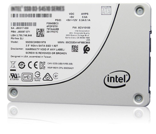 英特爾S4610 7.68T SSDSC2KG076T801企業(yè)級SSD