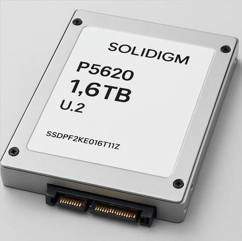 P5620 1.6TB U.2 PCIe 4.0 x4, NVMe SSDPF2KE016T11Z固態(tài)硬盤